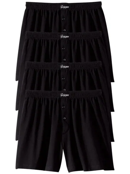 LE JOGGER Boksarice črna