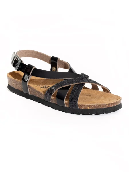 Bayton Sandale Kari crem negru
