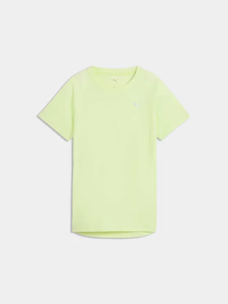 Спортивна футболка PUMA Run Velocity Tee Tri-blend комбінований верх зелений