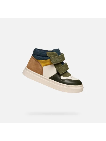 Geox Sneakersy B Nashik M Kaki modrá