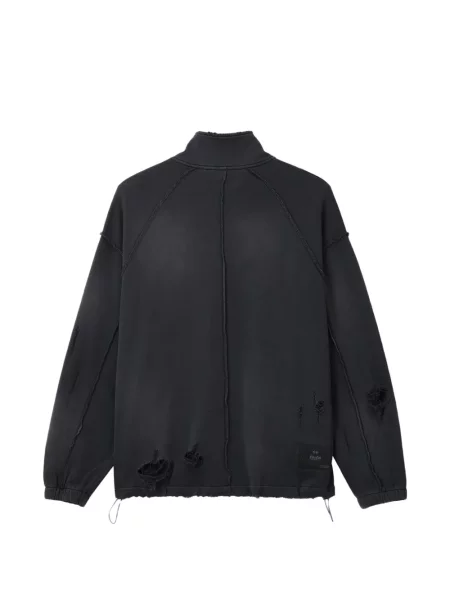 Pulover Five Cm zdrențuiți negru