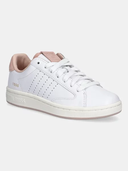 Kožené tenisky K Swiss bílé