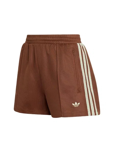 ADIDAS ORIGINALS Hlače Summer Glow smeđa / svijetlozelena bijela
