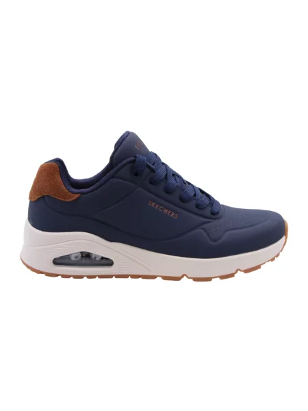 Sneakersy Skechers niebieskie