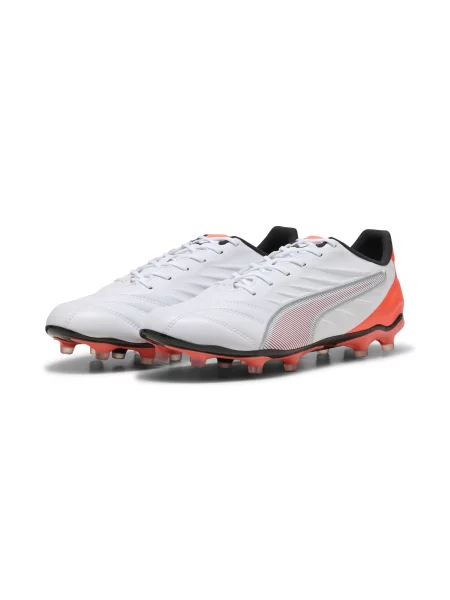 Puma Buty do piłki nożnej King Pro Fg/Ag 01 biały
