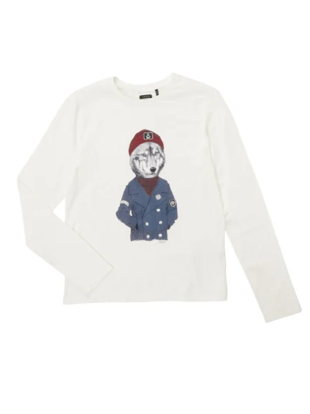Tricou copii Ikks alb