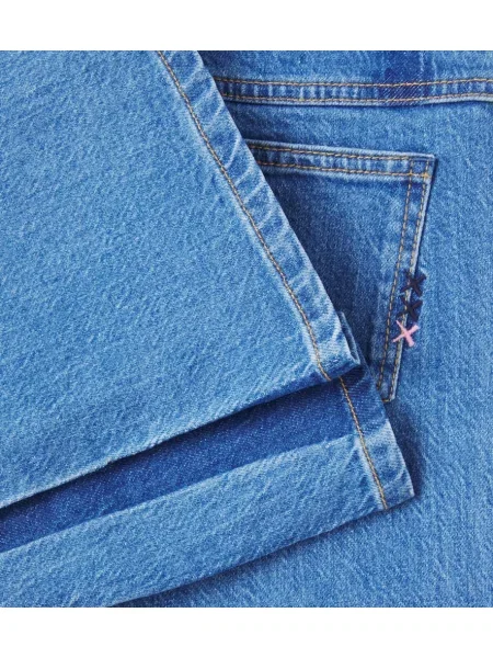 Gyerek széles szárú farmer Scotch & Soda kék