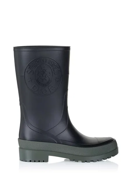 Dior Holínky Dior Gummistiefel schwarz' černá
