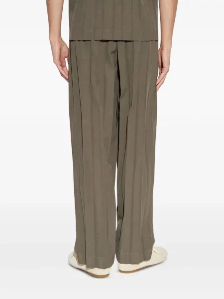Плисирани панталон Homme Plissé Issey Miyake зелено