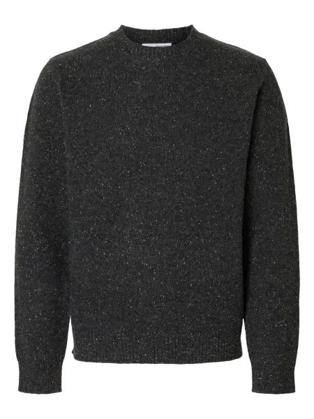 SELECTED HOMME Pulover Neil închis verde