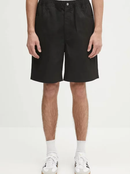 Σορτς Norse Projects Ragnar Fine Broken Twill Shorts μαύρο