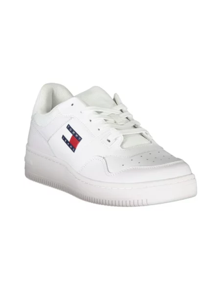 Sneakersy Tommy Hilfiger skórzane białe
