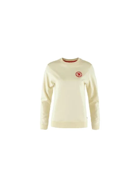 Sveter Fjallraven s autogramom béžová