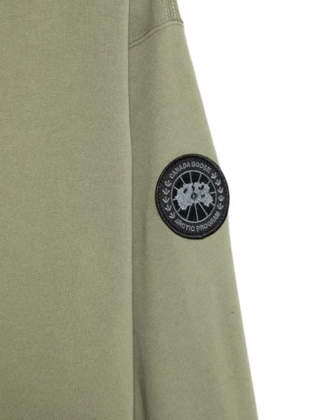Hanorac cu glugă Canada Goose cu autograf verde