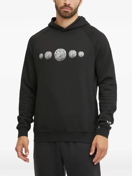 Hanorac cu glugă Reebok negru