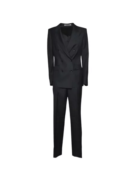 Rochie Tagliatore cu două rânduri de nasturi negru
