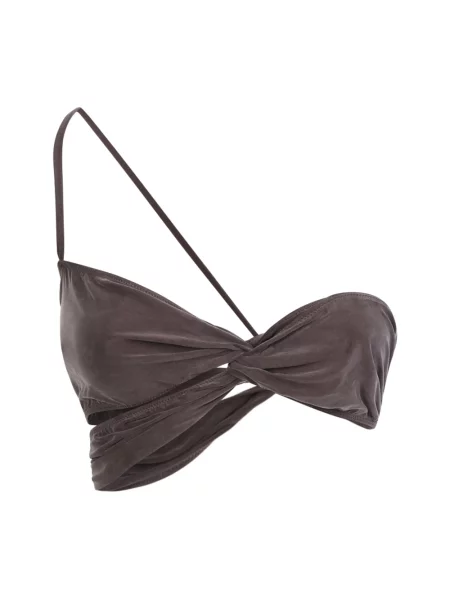 Top Jacquemus brązowy