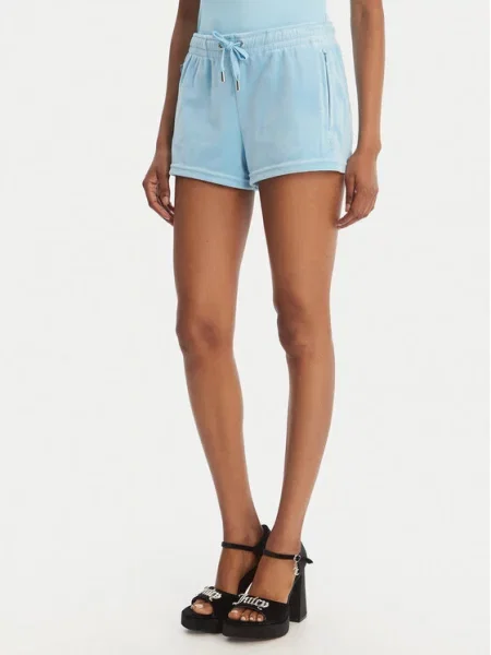 Juicy Couture Спортивні шорти Tamia блакитний
