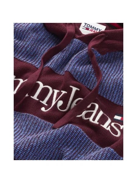 Bluza Tommy Jeans fioletowa