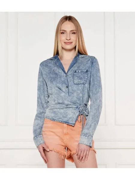 One Teaspoon De blugi cămașă albastru