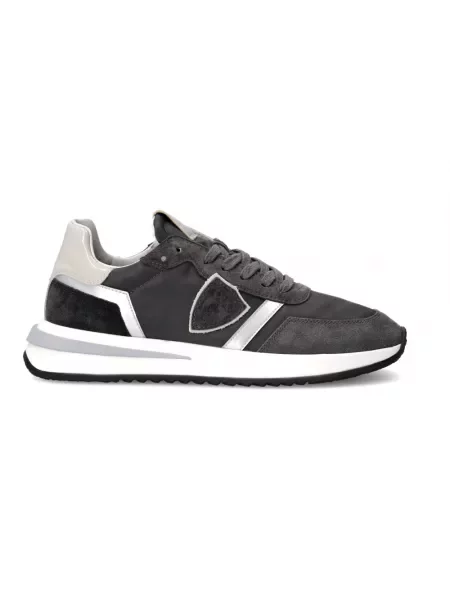 Buty do biegania Philippe Model zamszowe do biegania czarne