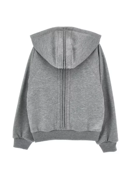 Bluza z kapturem dziecięca Ermanno Scervino szara