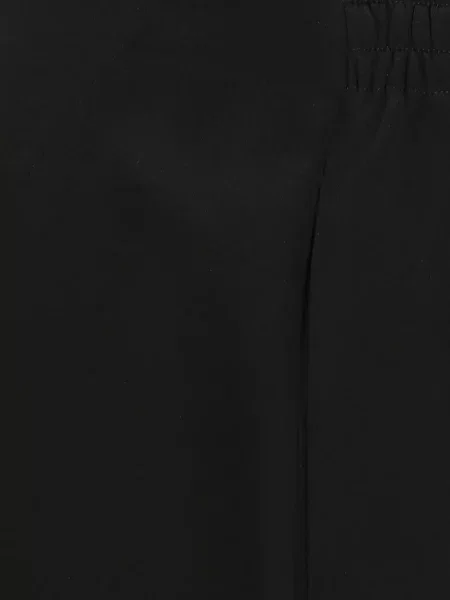 Pantaloni Ermanno Scervino de mătase cu cordon negru