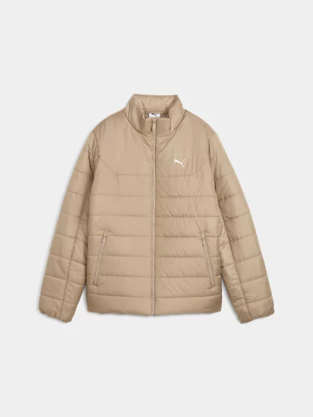 Демісезонна куртка PUMA Ess Padded Jacket комбінований верх бежевий