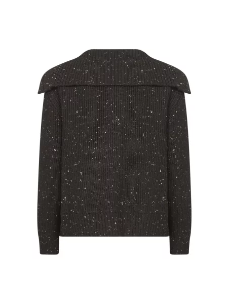 Sweter Bottega Veneta brązowy