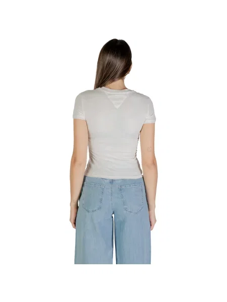 Tričko Tommy Jeans bílé