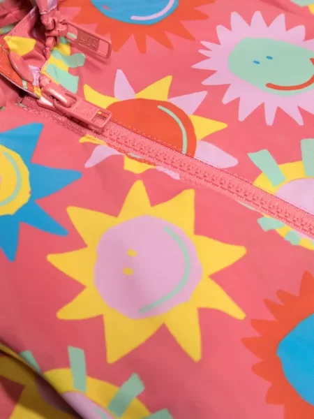 Kurtka dziecięca Stella Mccartney czerwona