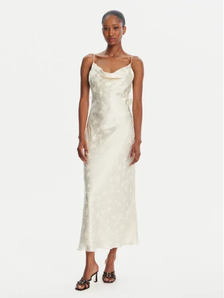 ROTATE Rochie cocktail Écru