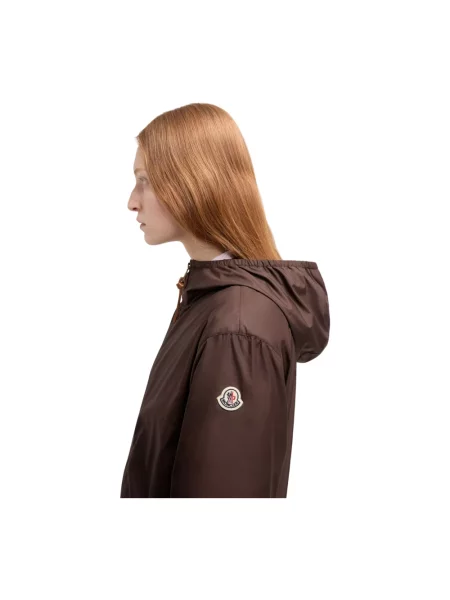 Lekka kurtka Moncler brązowa
