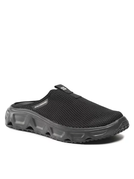 Natikače Salomon Reelax Slide Black/Black/Alloy crna