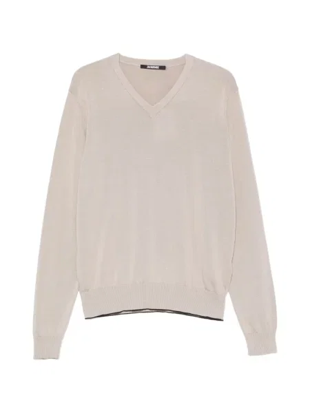 Pulover Jacquemus cu decolteu în V