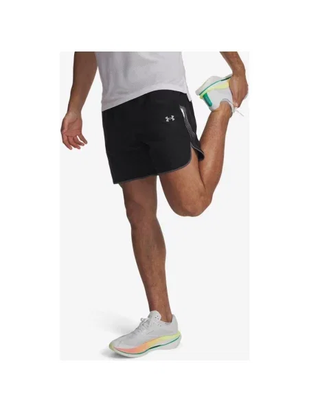 Spodenki Under Armour Velociti REFLCT czarno‑grafitowe S czarne