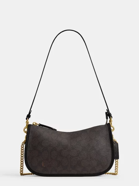 Coach geantă crossbody pentru femei Waverly negru