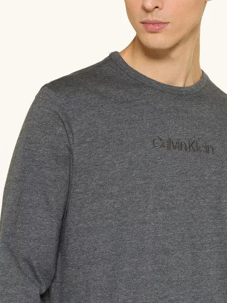 Calvin Klein Pyžamo / tmavě / modrá šedá