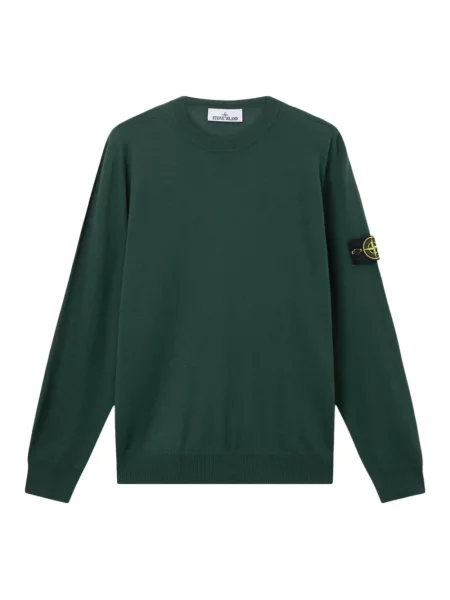 Sweter Stone Island z kamieniami zielony
