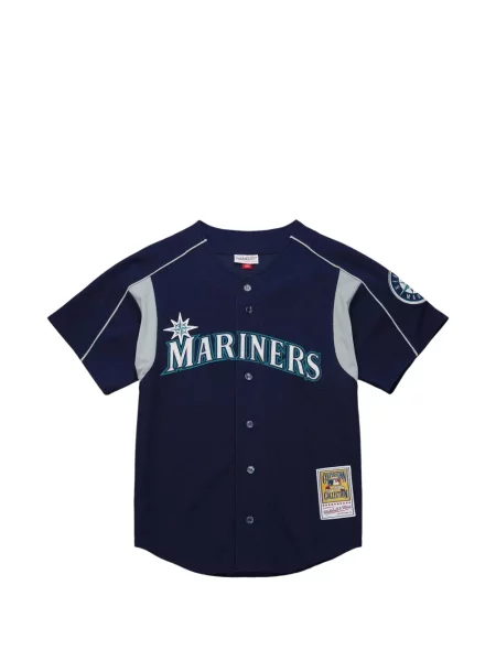Cămașă Mitchell & Ness scurtă albastru
