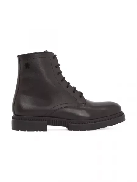 Tommy Hilfiger Bőr bakancs COMFORT barna