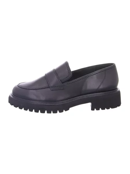 Paul Green Loafersy schwarz czarne