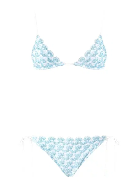 Bikiny Missoni modré