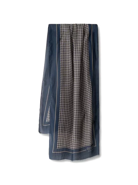 Fular Marciano By Guess cu imagine cu model pepito albastru