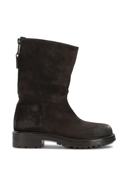 Cizme scurte Strategia Shoes din piele maro