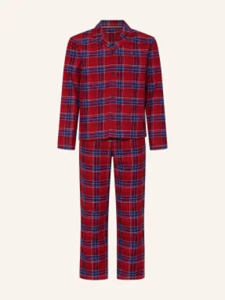 Tommy Hilfiger Piżama rot czerwona