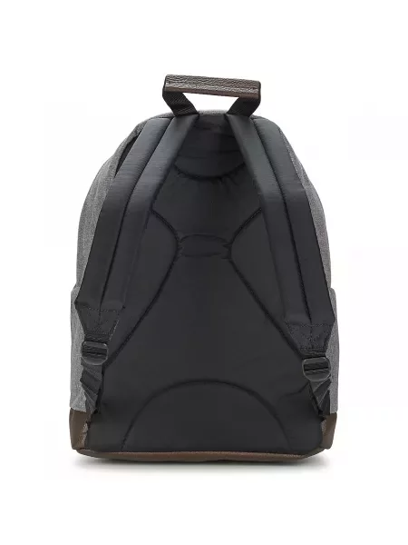 EASTPAK Ruksak Wyoming smeđa / siva melange / crna bijela