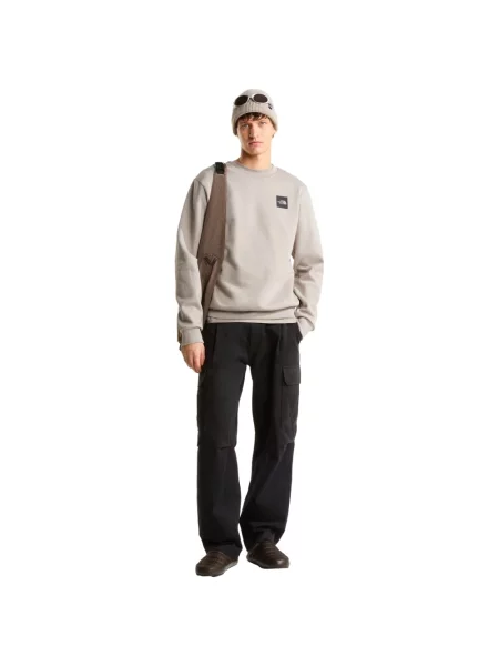 Bluza o kroju regular fit z detalem z logo The North Face szara