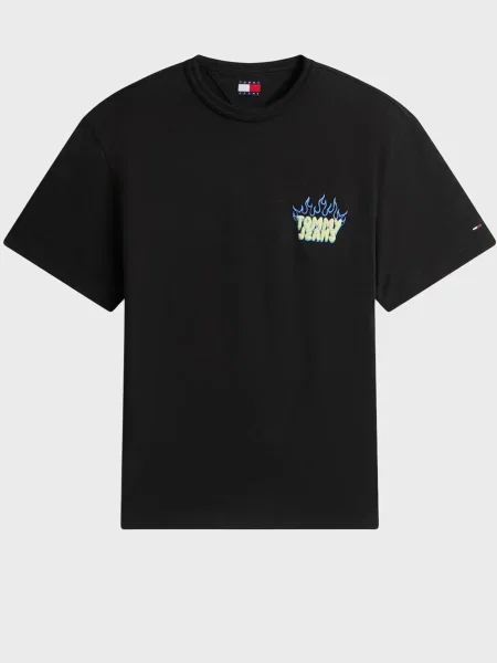 Футболка Tommy Jeans чорна