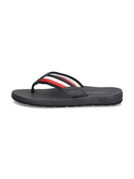 Pantofle Tommy Hilfiger modré